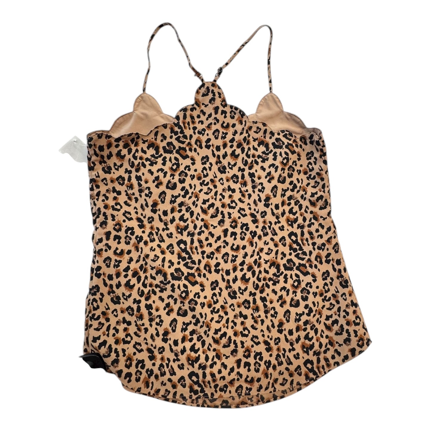 Top Sleeveless By J. Crew In Animal Print, Size:Xxs