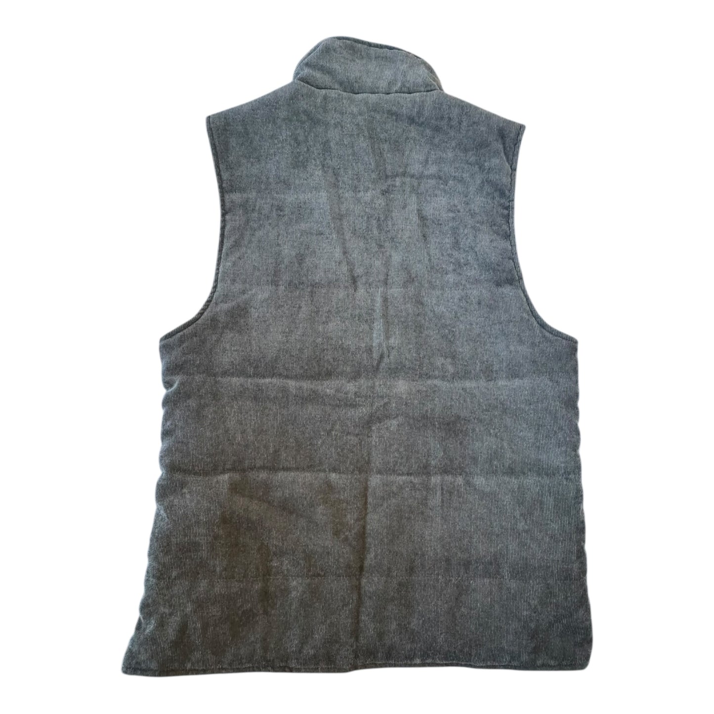 Vest Puffer & Quilted By Staccato In Green & Orange, Size:M