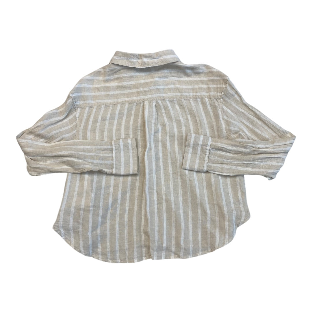 Top Ls By Dkny In Striped Pattern, Size:S