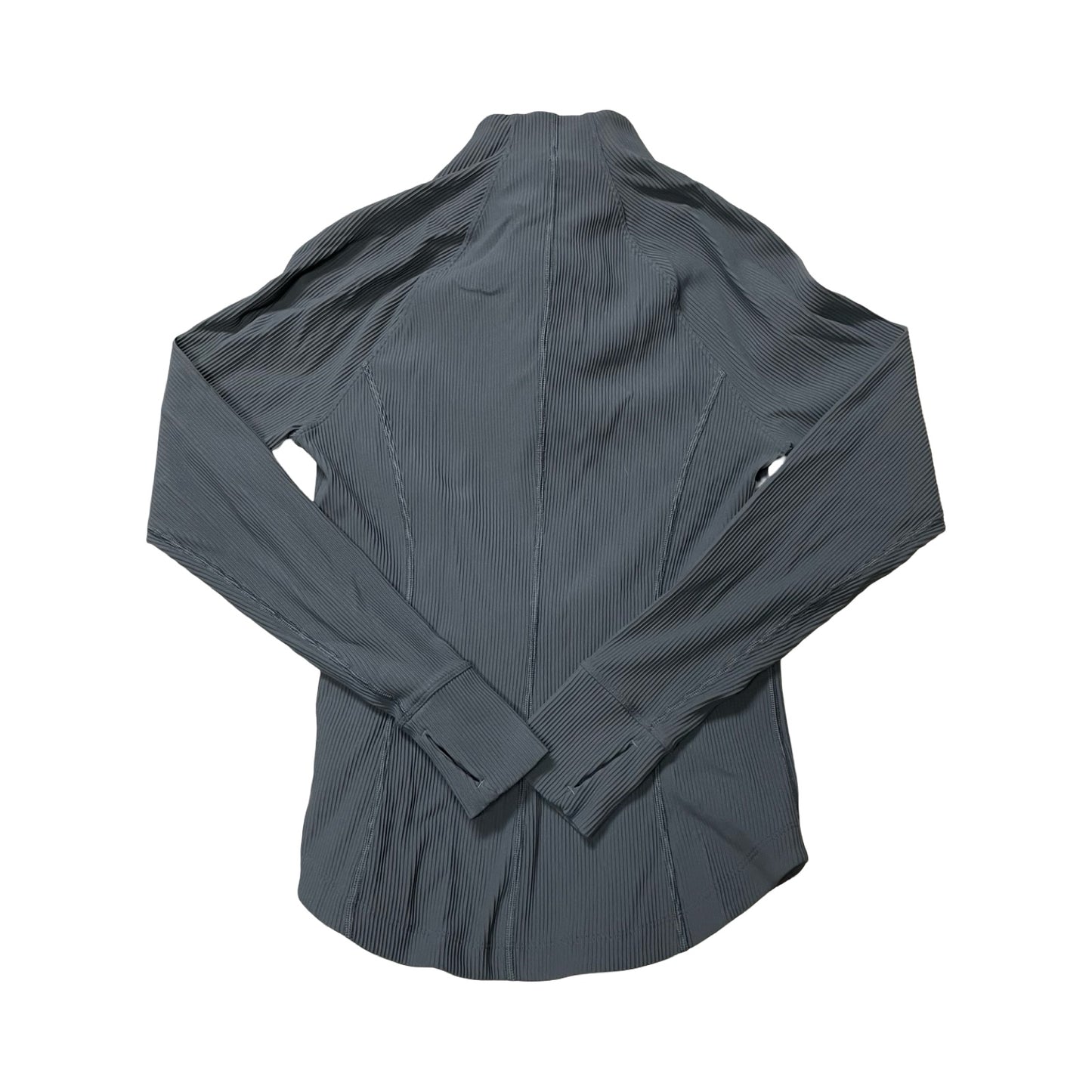 Athletic Jacket By Athleta In Grey, Size:M