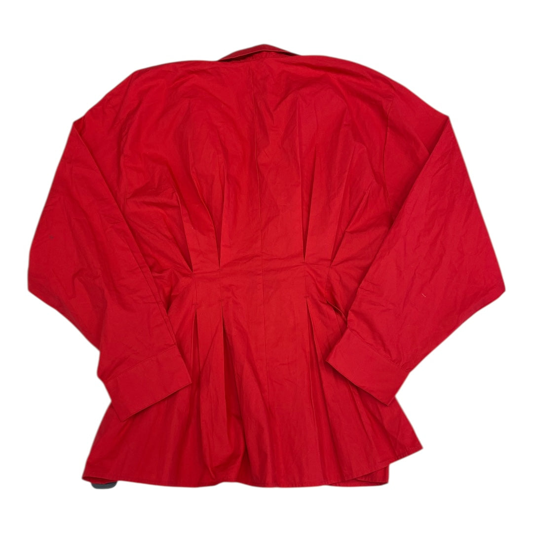 Top Ls By Anthropologie In Red, Size:L