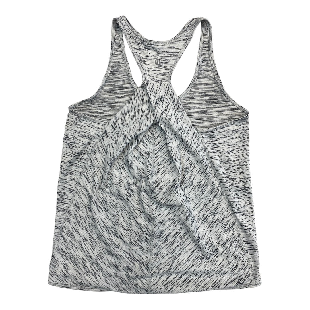 Athletic Tank Top By Lululemon In Grey, Size:S