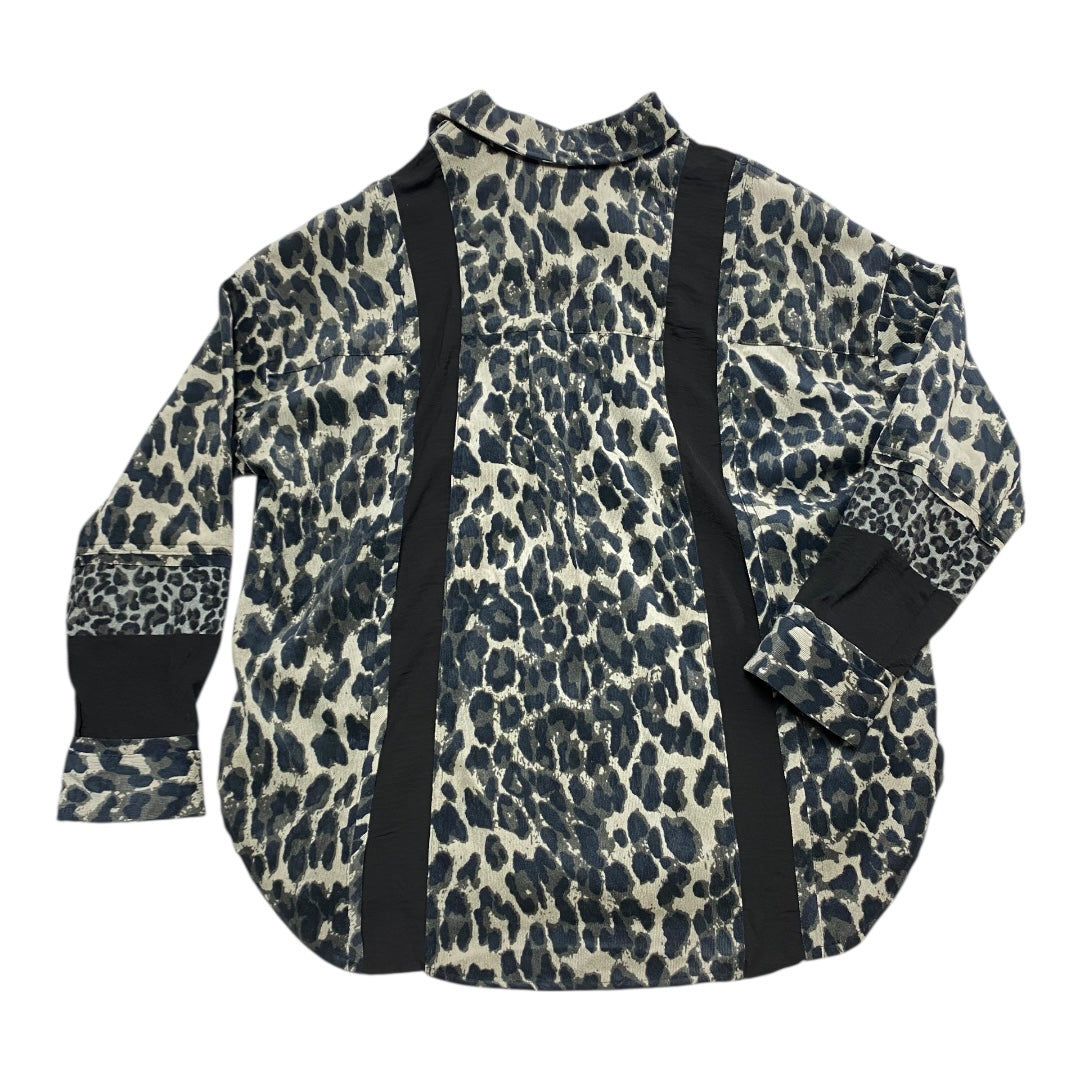 Jacket Shirt By Oddi In Multi, Size:L