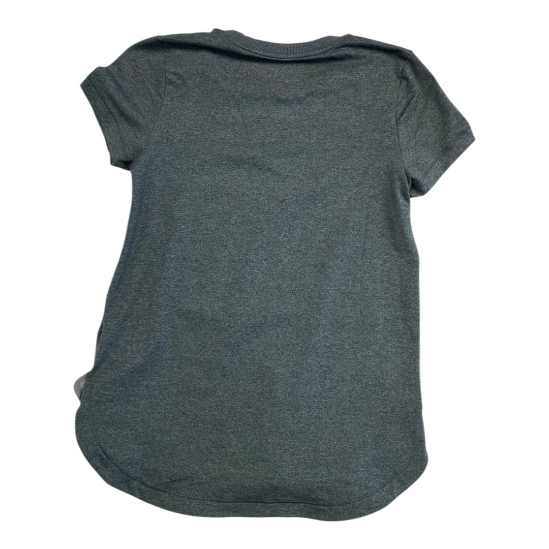 Athletic Top Ss By Athleta In Grey, Size:Xs