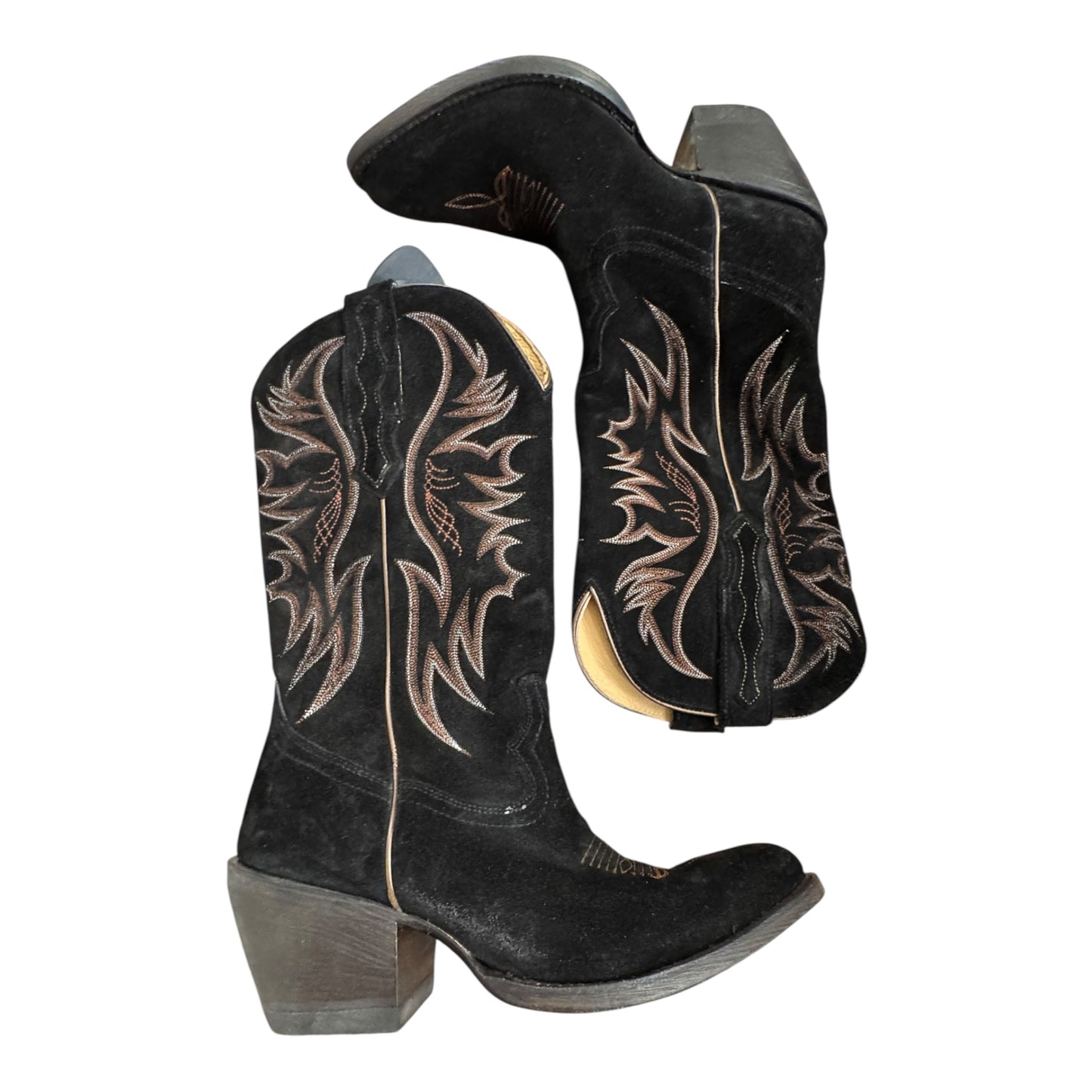 Boots Western By Idyllwind In Black & Brown, Size:8.5