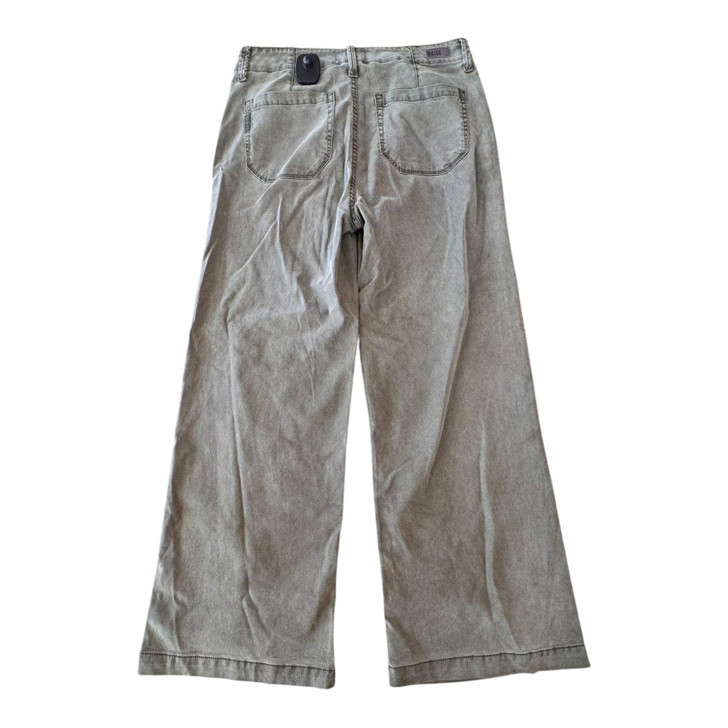 Pants Wide Leg By Paige In Green, Size:6