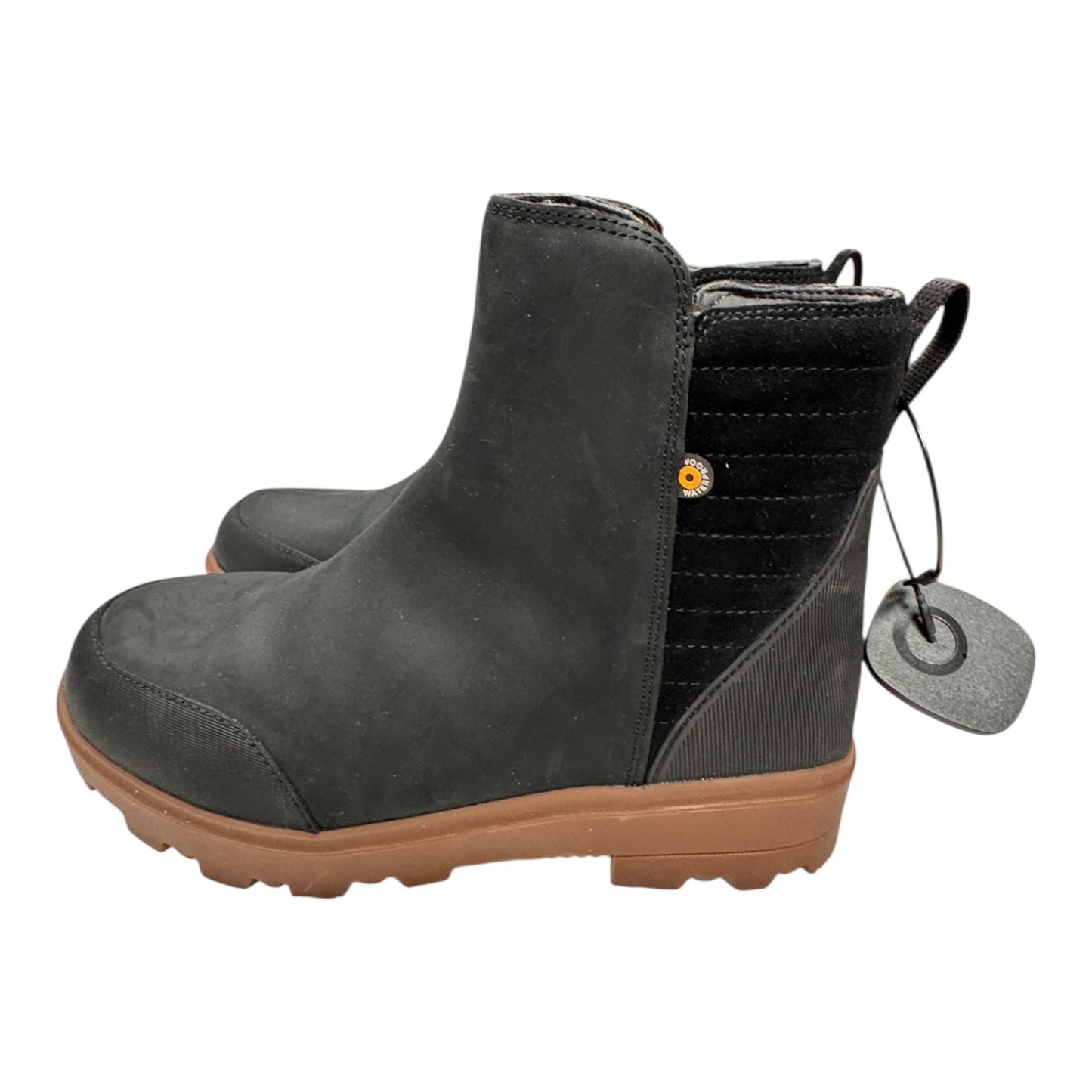 Boots Ankle Flats By Bogs In Black, Size:8.5