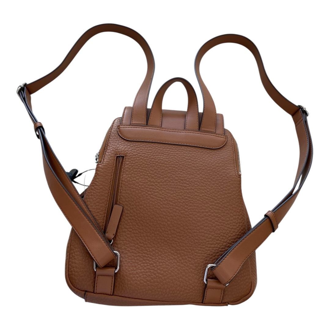 Backpack By Calvin Klein In Tan, Size:Medium