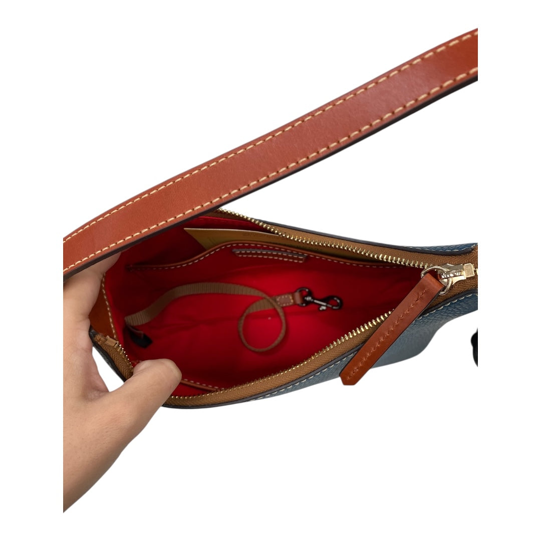 Handbag Designer By Dooney And Bourke In Navy, Size:Small