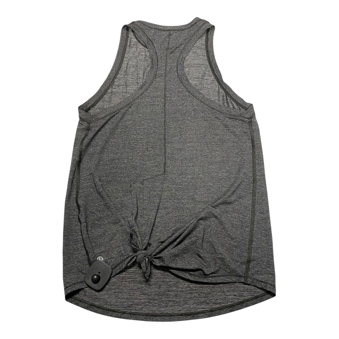 Athletic Tank Top By Lululemon In Black, Size:4