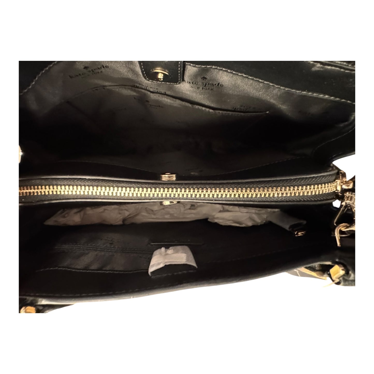 Handbag Designer By Kate Spade In Black, Size:Medium