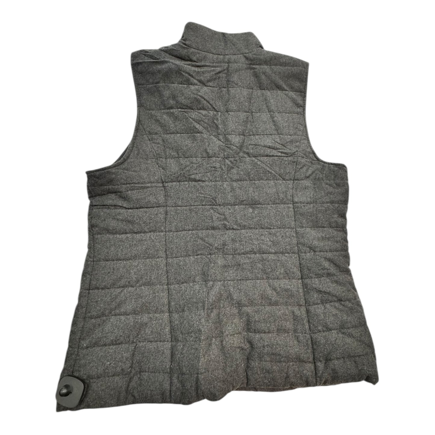 Vest Puffer & Quilted By J. Jill In Grey, Size:L
