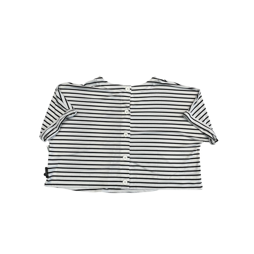 Top Ss By Adrianna Papell In Striped Pattern, Size:Xl