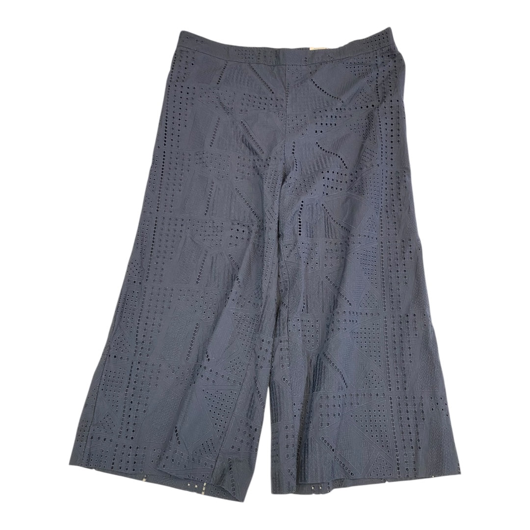 Pants Cropped By Chicos In Navy, Size:18