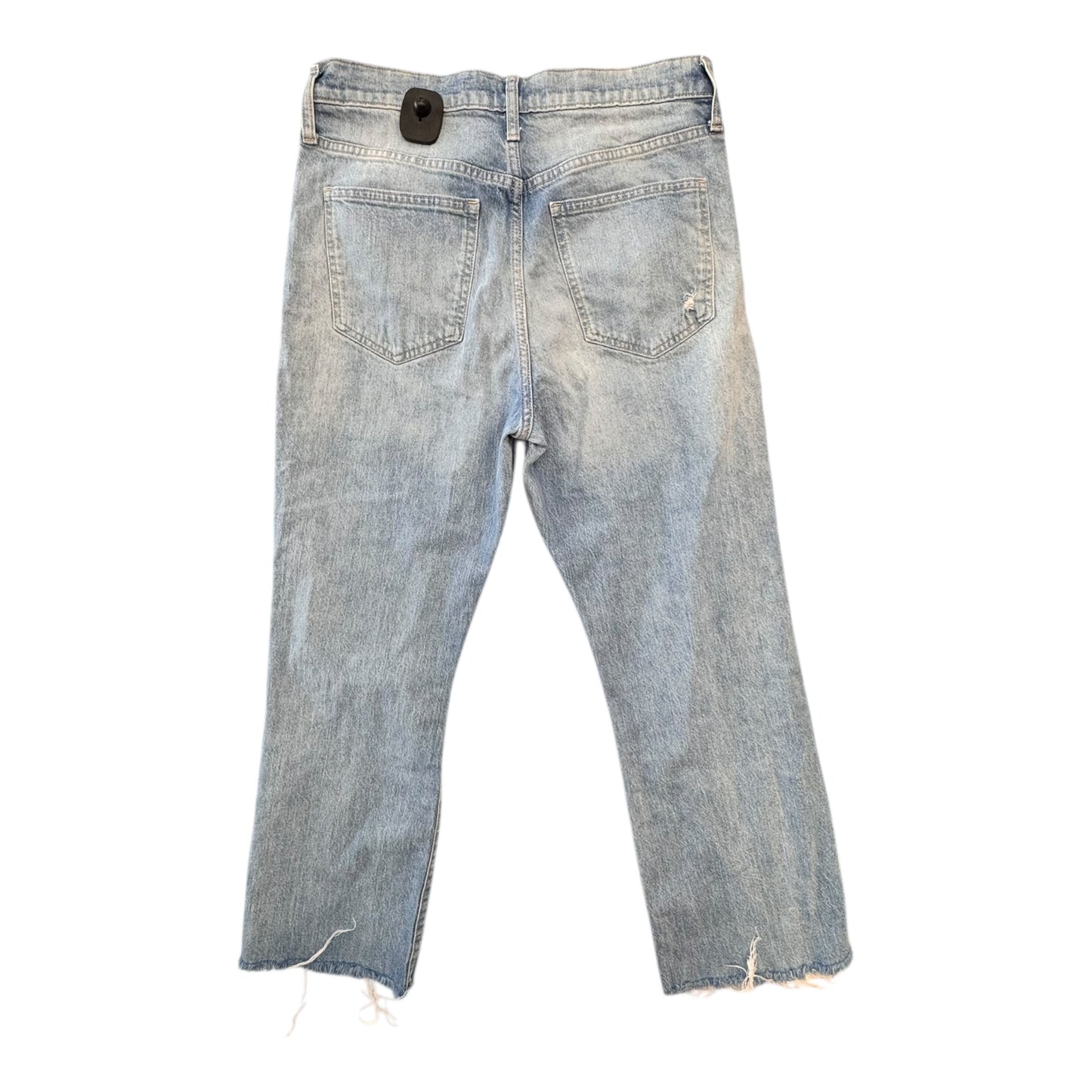 Jeans Straight By Gap In Blue Denim, Size:10
