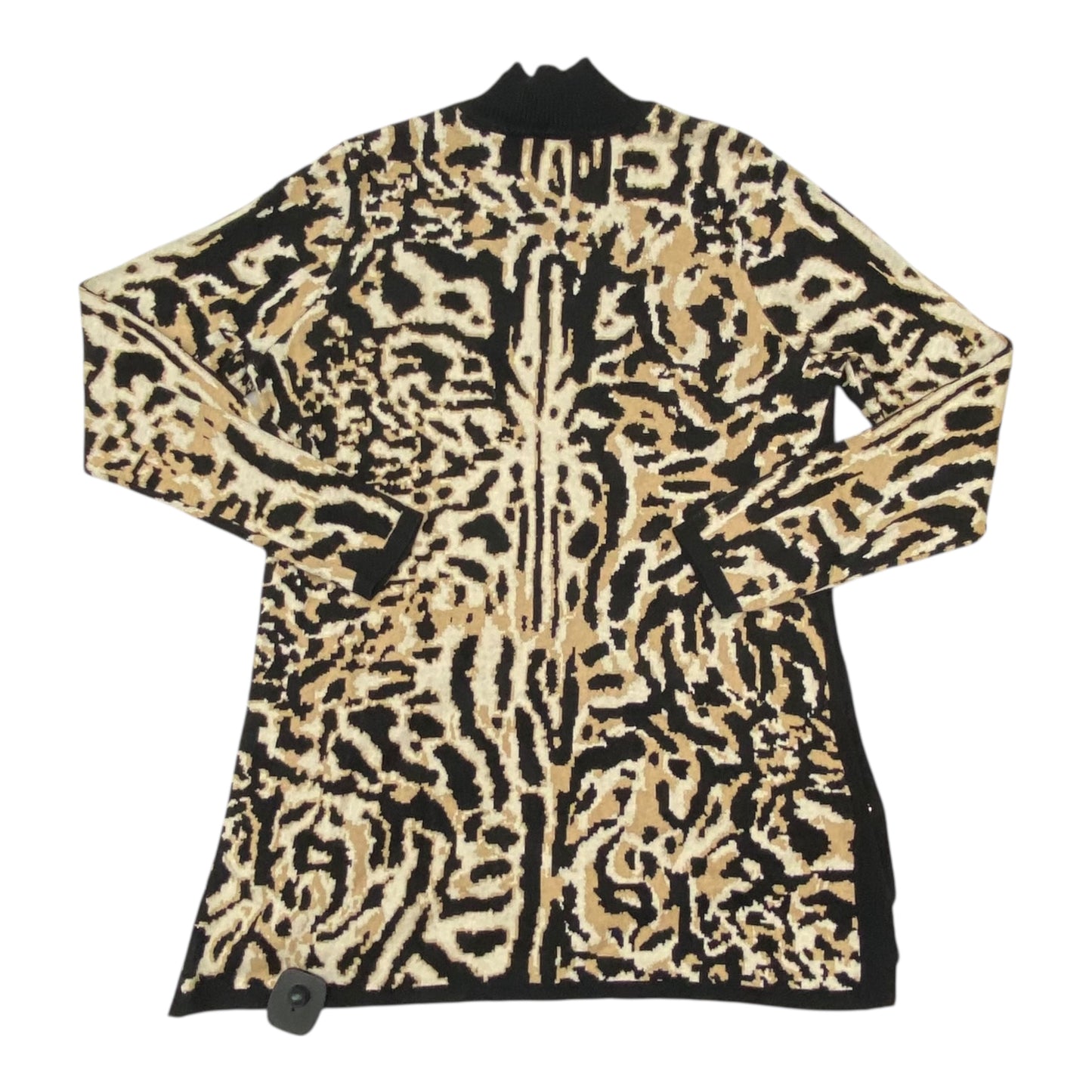Sweater By Chicos In Animal Print, Size:M
