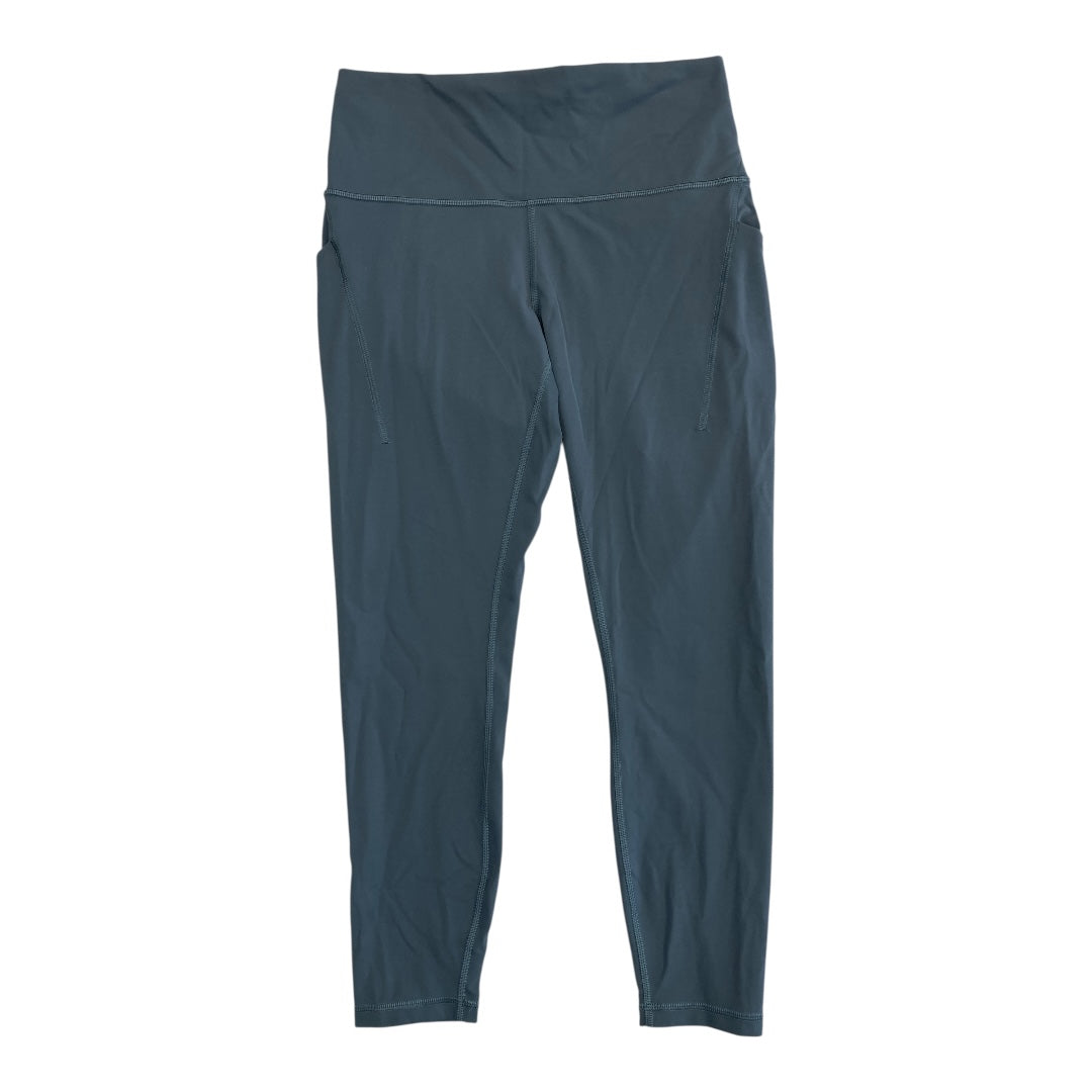 Athletic Leggings By Lululemon In Blue, Size:10