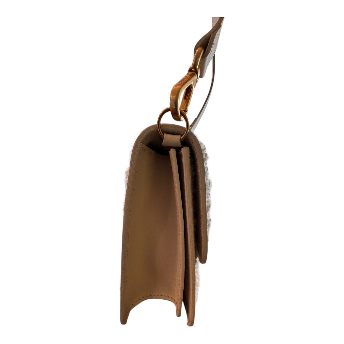 Handbag By Clothes Mentor In Cream, Size:Small