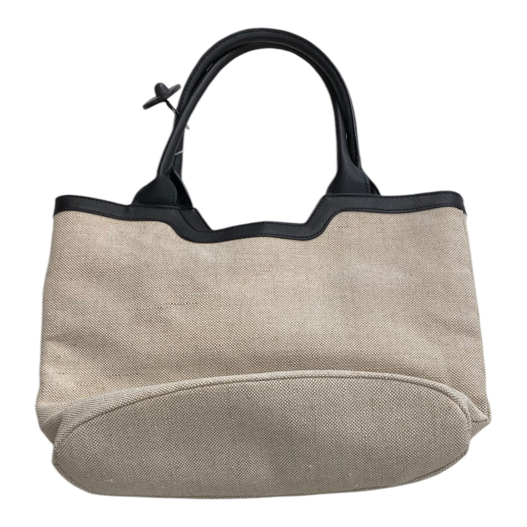 Handbag By Rachel Zoe In Black & Tan, Size:Medium
