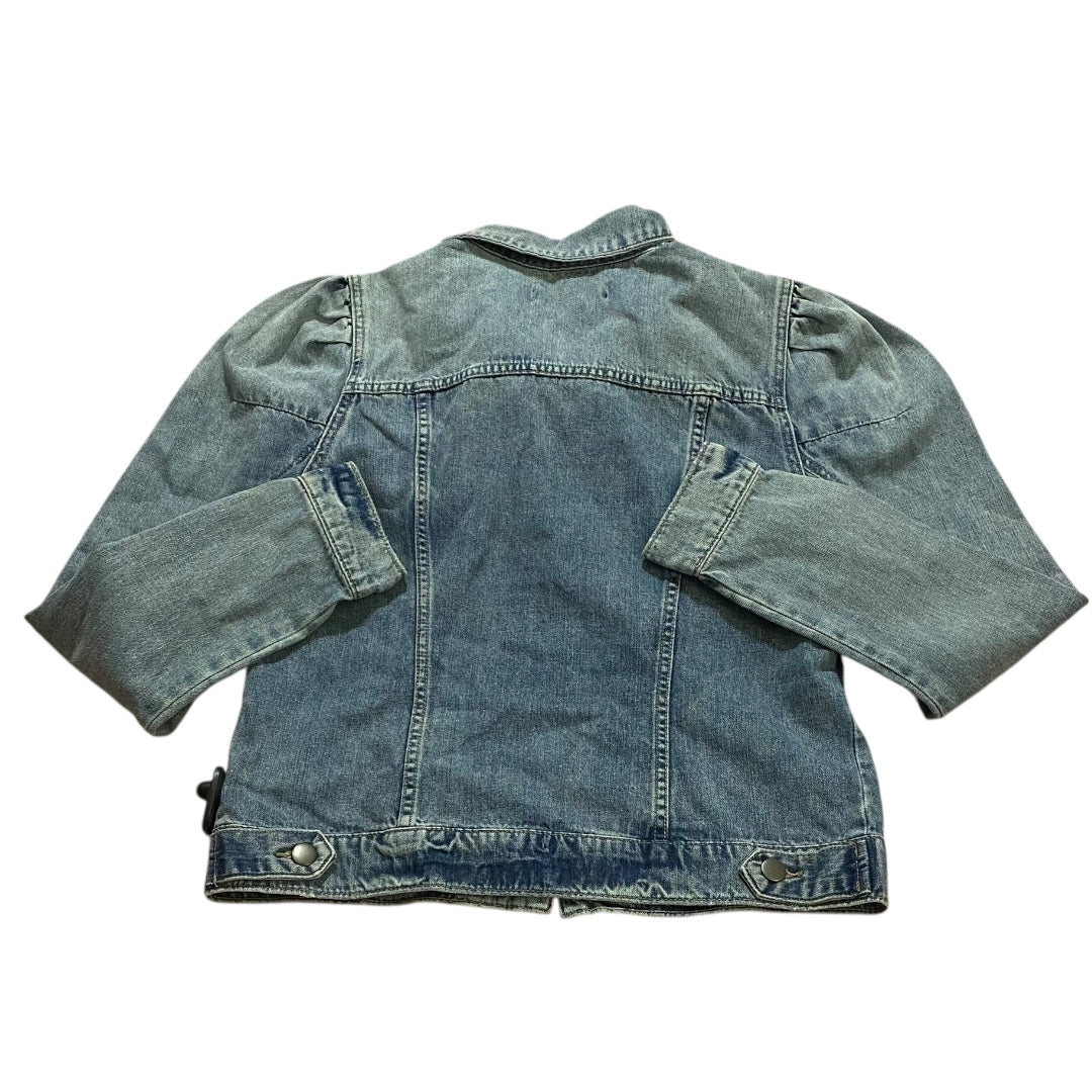 Jacket Denim By Kut In Blue Denim, Size:M