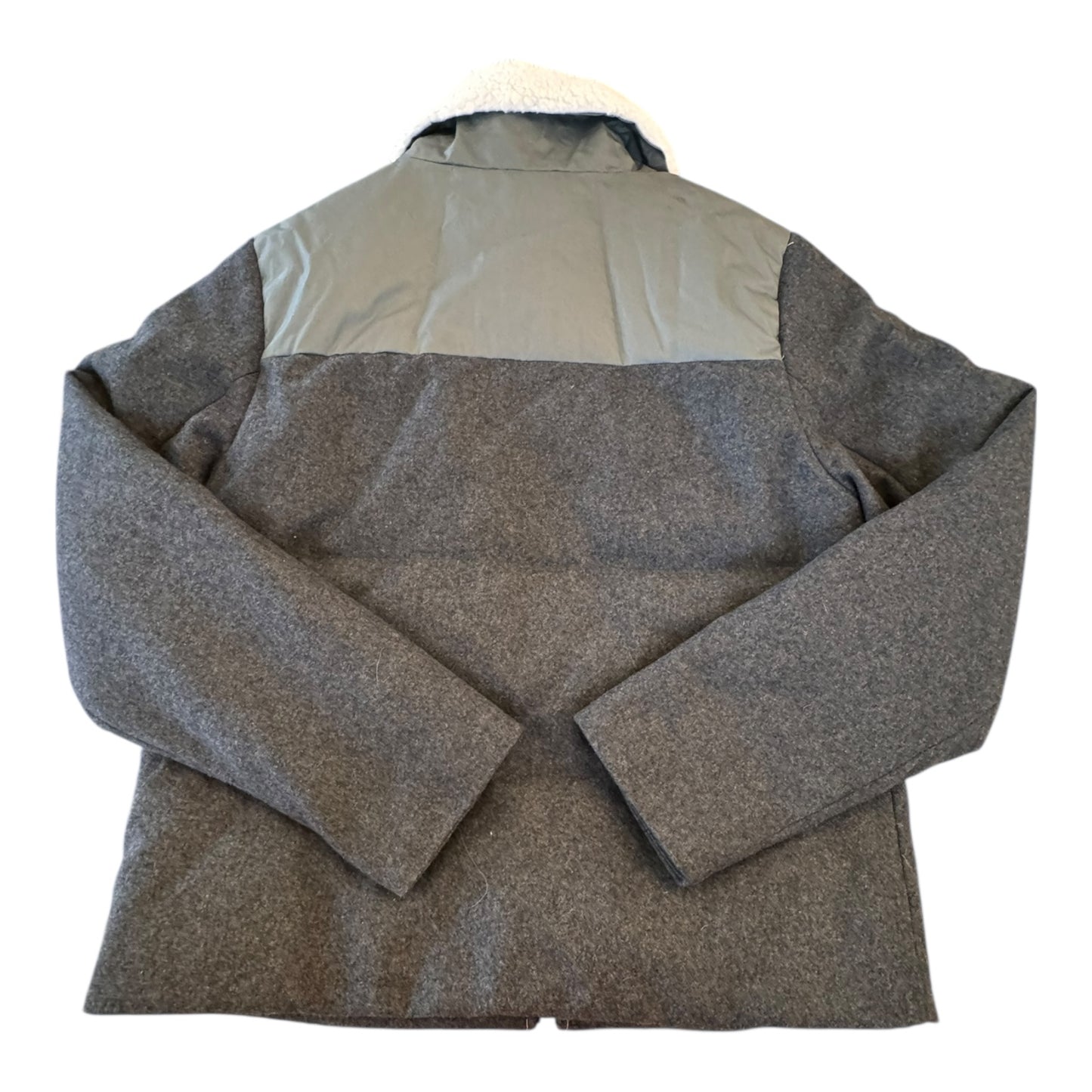 Coat Other By Carve Designs In Green & Grey, Size:M