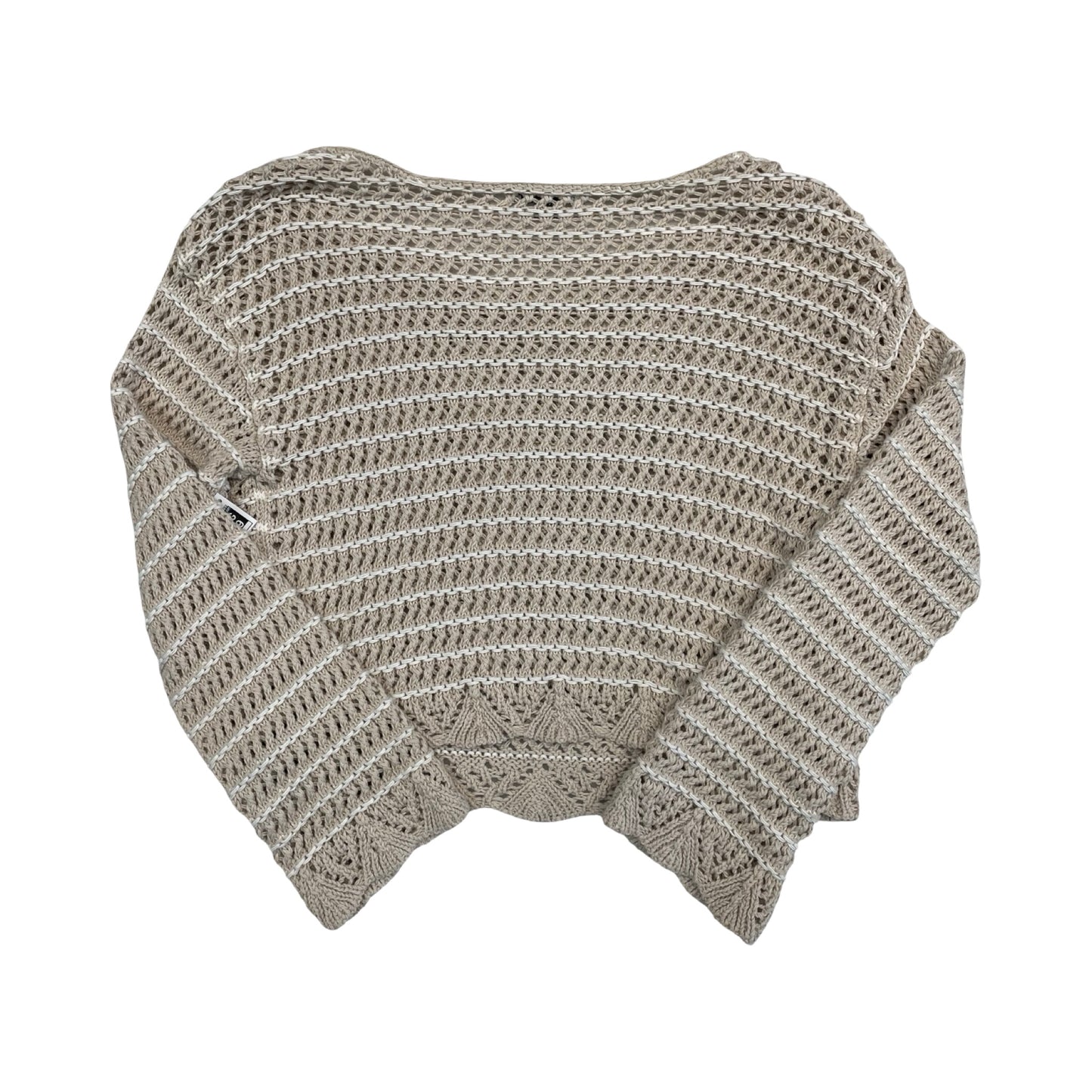Sweater By American Eagle In Tan, Size:Xs