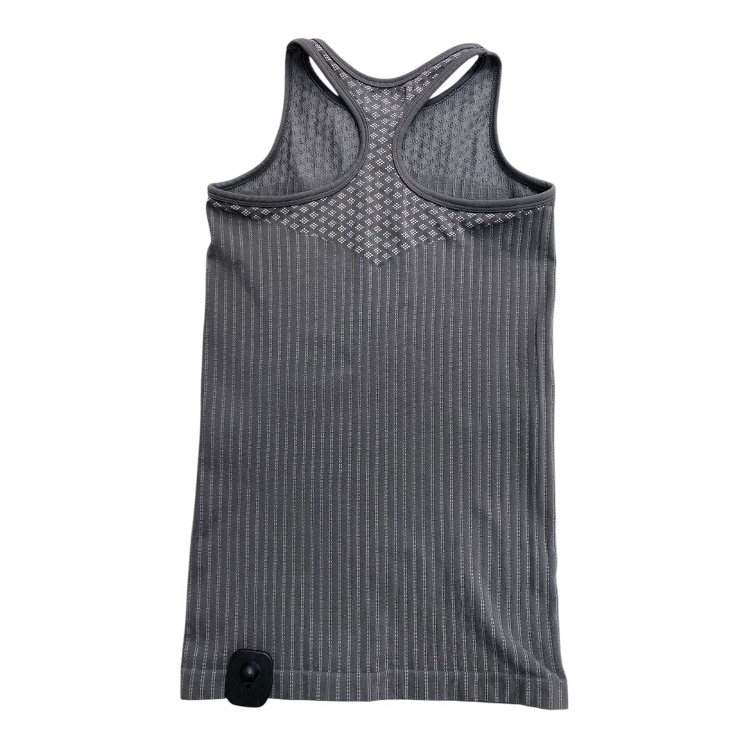 Athletic Tank Top By Athleta In Grey & White, Size:Xs