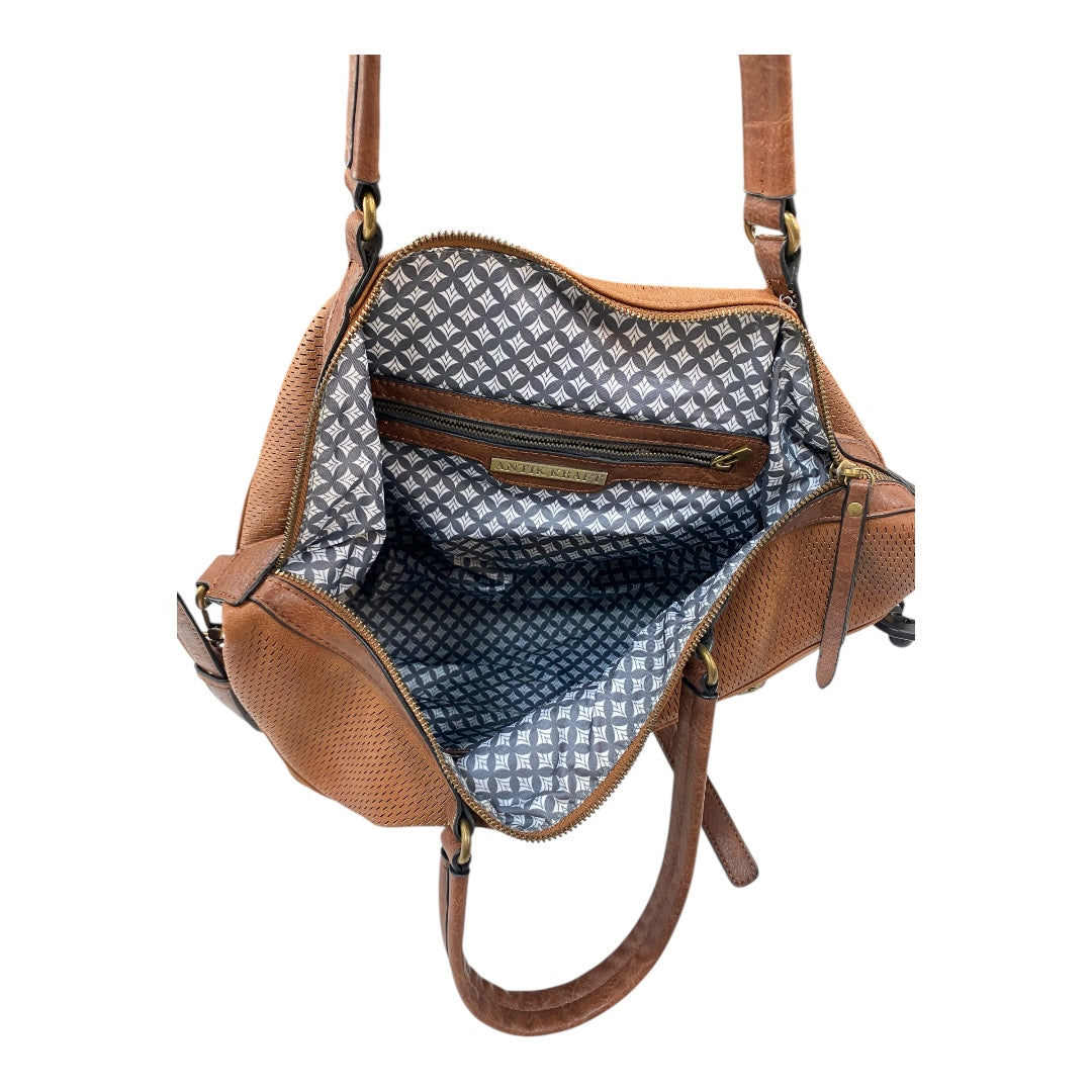 Handbag By Cmc In Brown, Size:Large