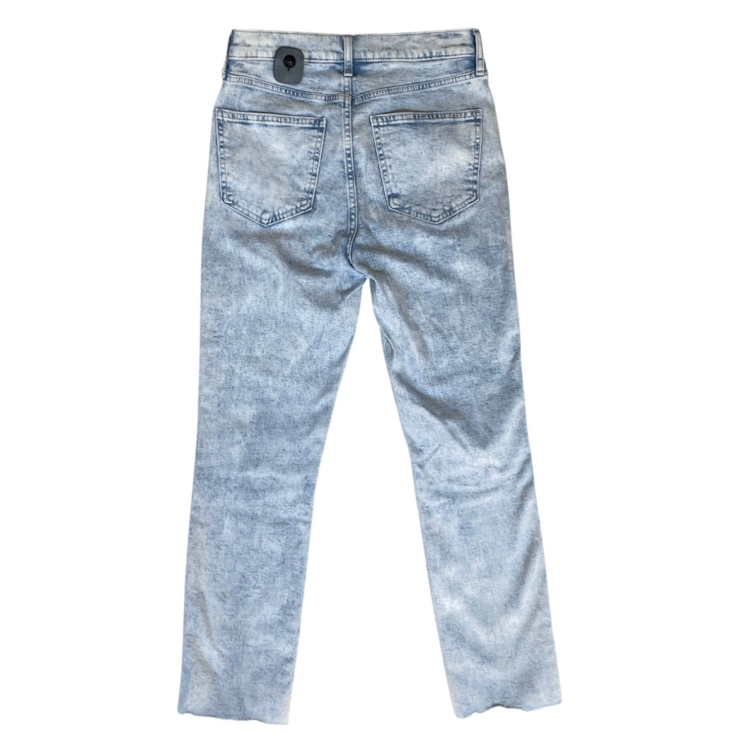 Jeans Straight By Gap In Blue Denim, Size:6