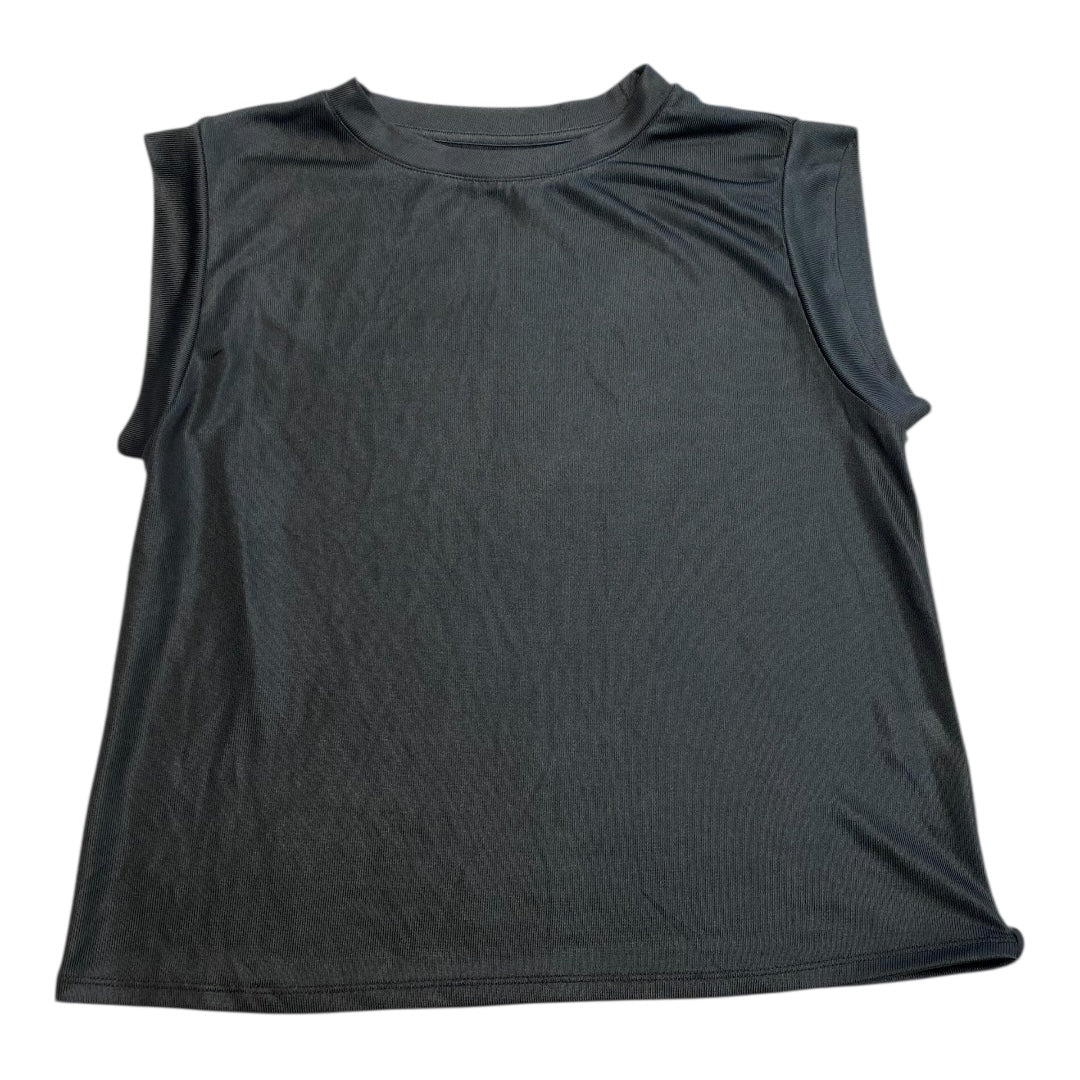 Top Sleeveless Basic By Porridge In Black, Size:S