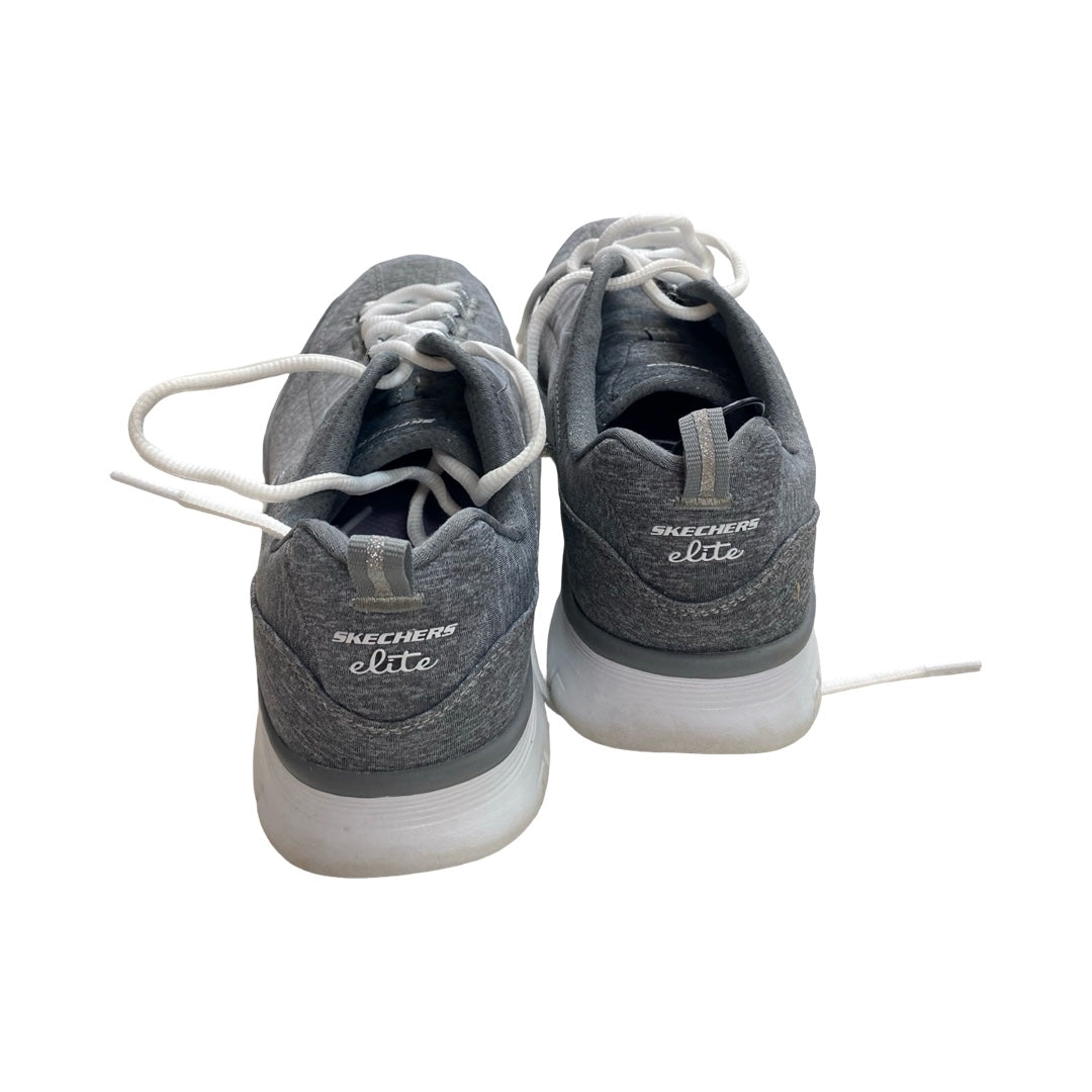 Shoes Athletic By Skechers In Grey, Size:10