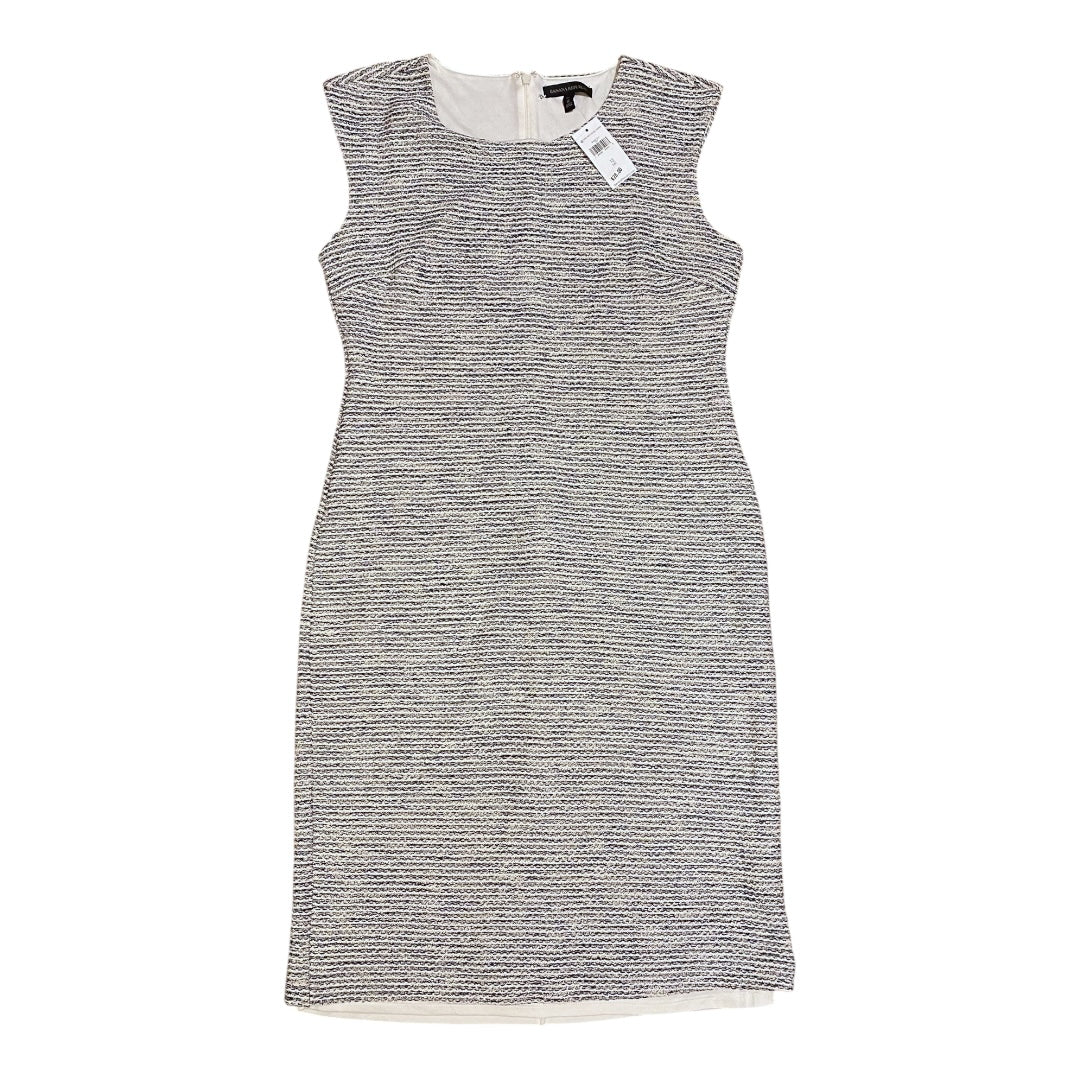 Dress Casual Midi By Banana Republic In Multi, Size:12