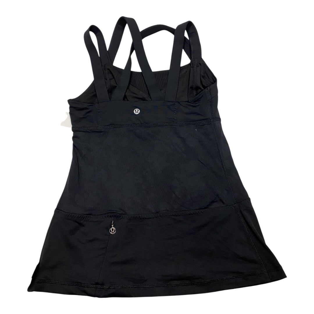 Athletic Tank Top By Lululemon In Black, Size:S