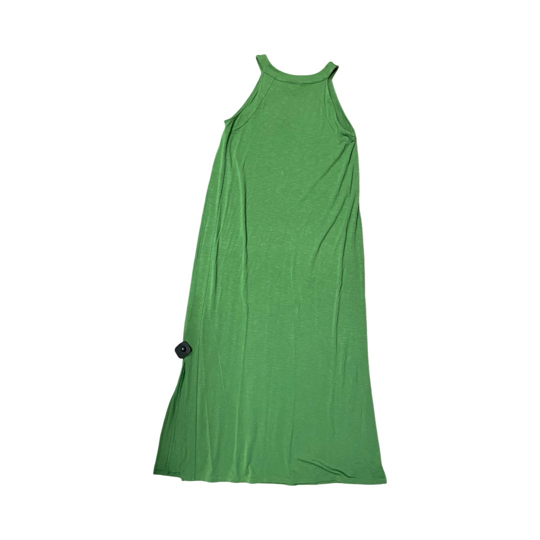 Dress Casual Maxi By J. Jill In Green, Size:Xs
