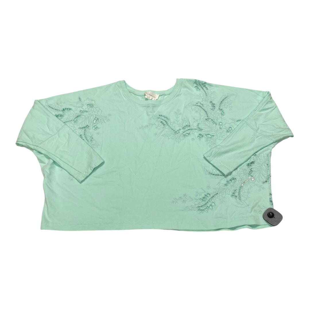 Top Ls By Anthropologie In Green, Size:S