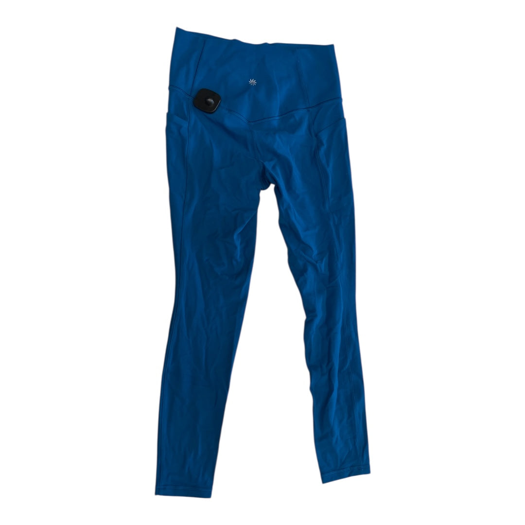 Athletic Leggings By Athleta In Blue, Size:S