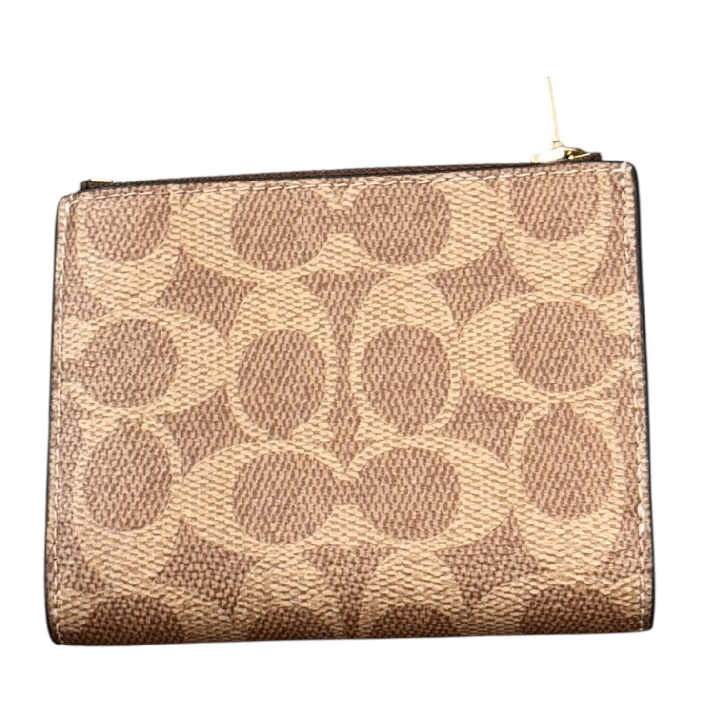 Wallet Designer By Coach In Brown, Size:Small