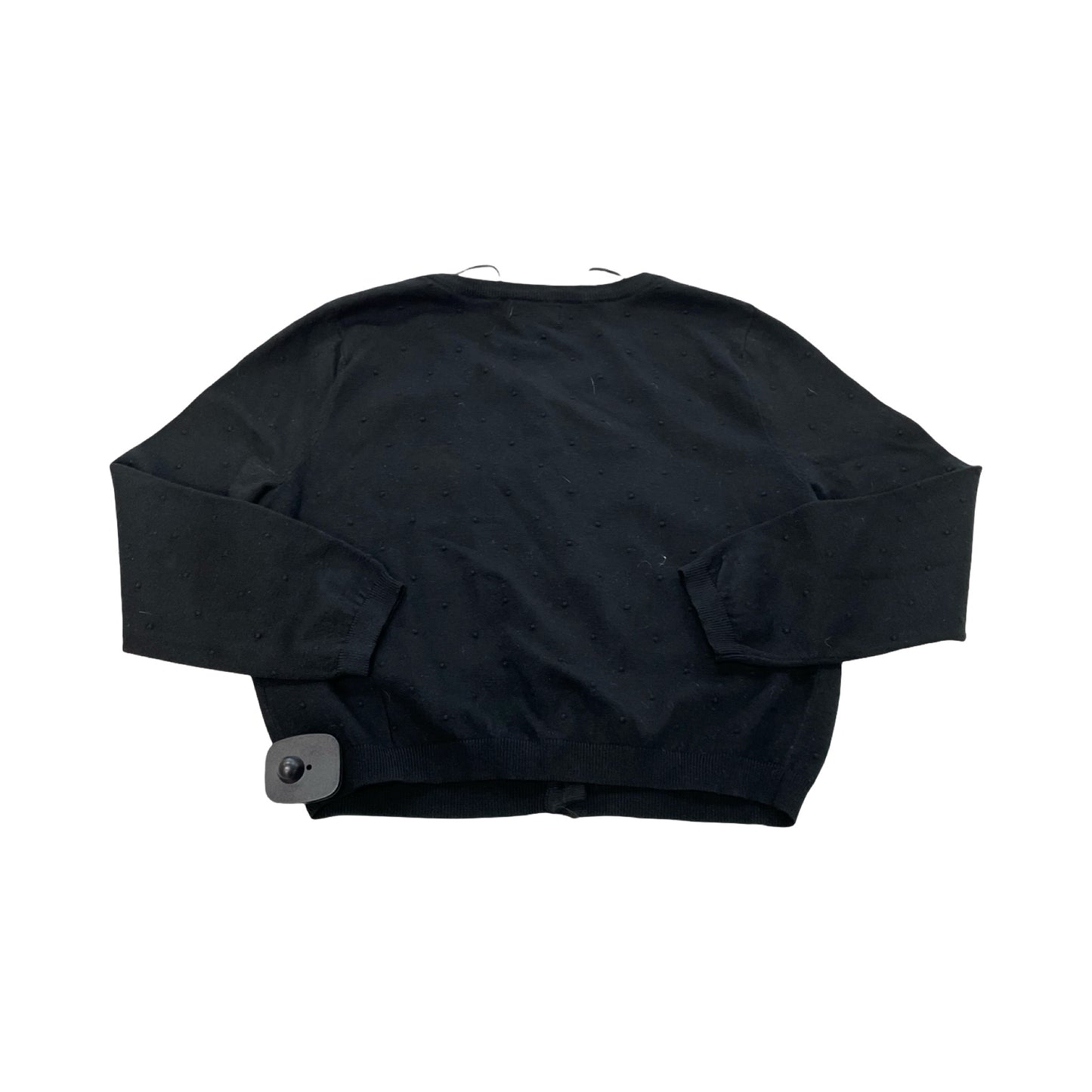 Sweater Cardigan By Elle In Black, Size:S