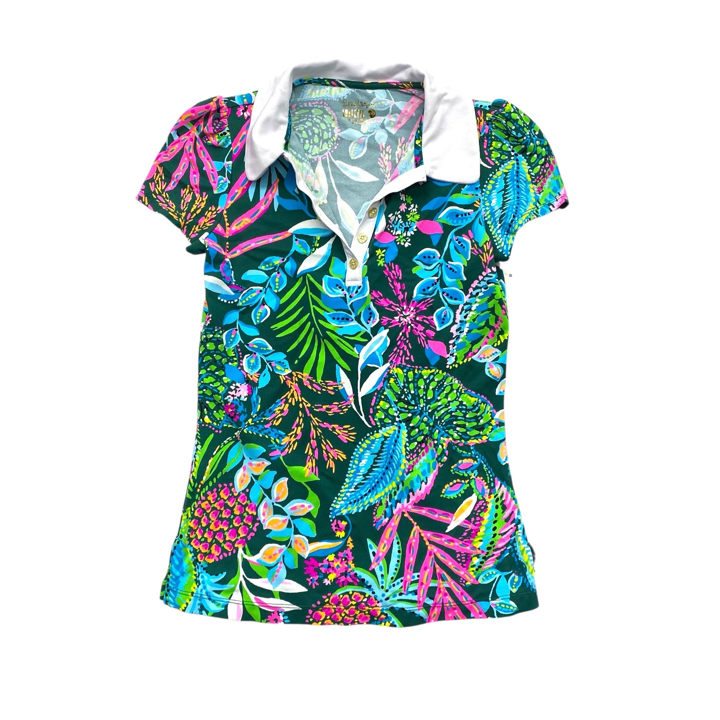 Top Ss Designer By Lilly Pulitzer In Multi, Size:Xxs