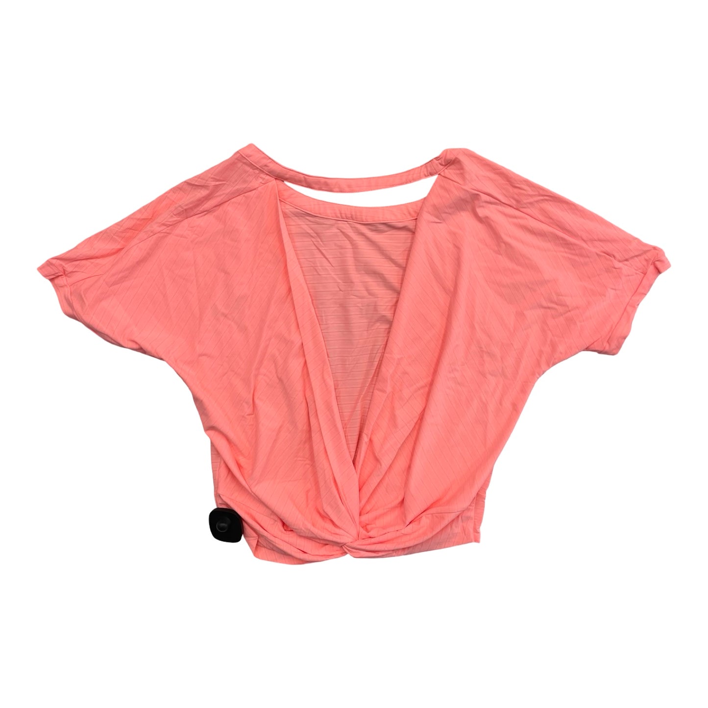 Athletic Top Ss By Zyia In Orange, Size:M