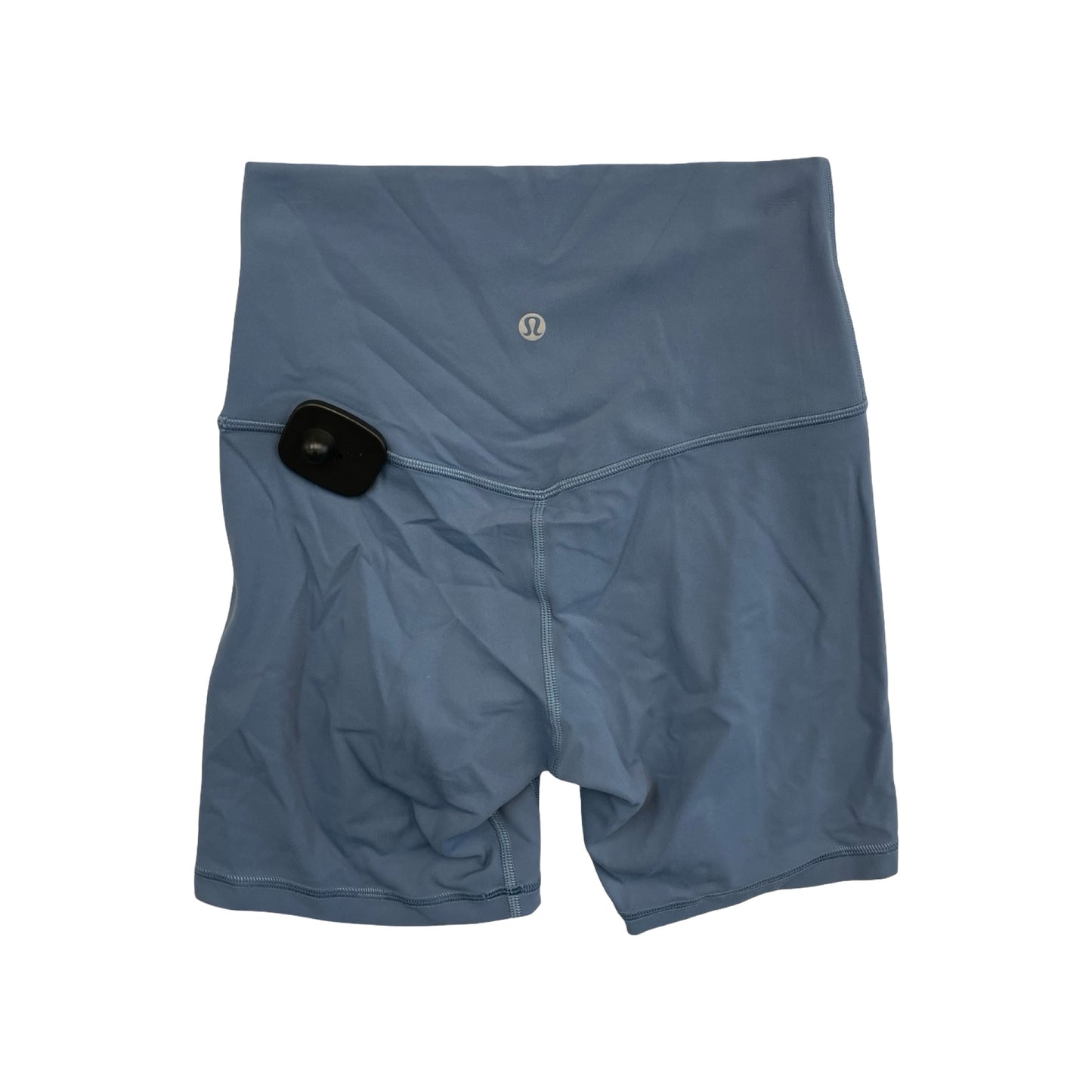 Athletic Shorts By Lululemon In Blue, Size:4