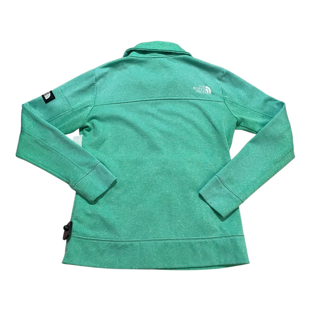 Athletic Jacket By The North Face In Green, Size:M