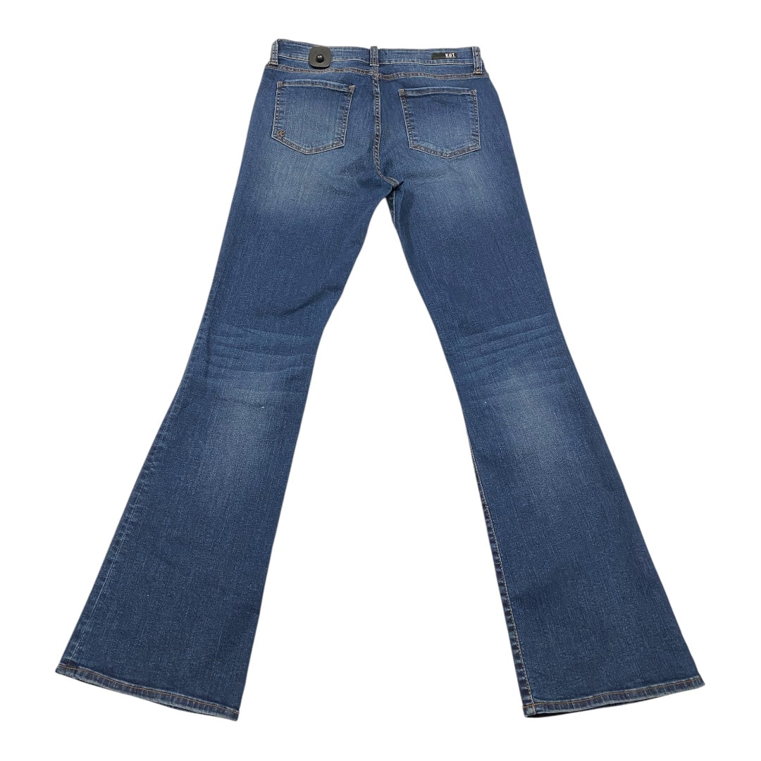 Jeans Boot Cut By Kut In Blue Denim, Size:12