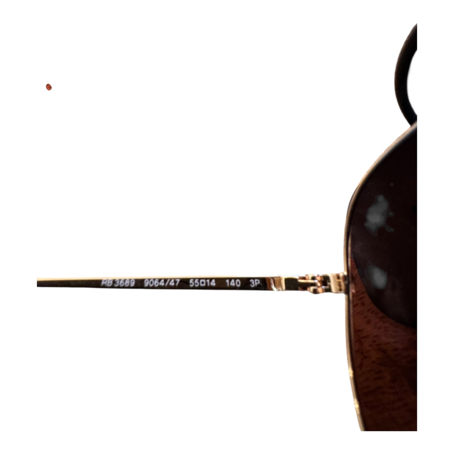 Sunglasses Designer By Ray Ban In Gold