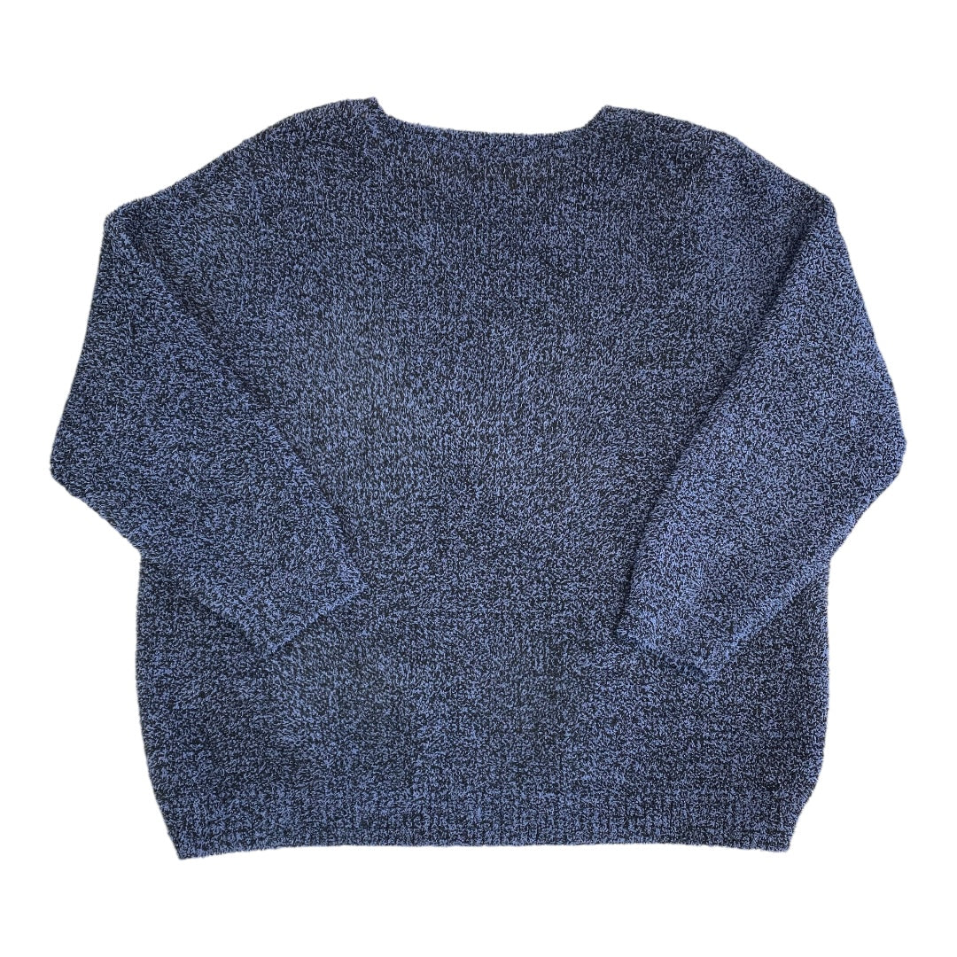 Sweater Designer By Barefoot Dreams In Blue, Size:3X
