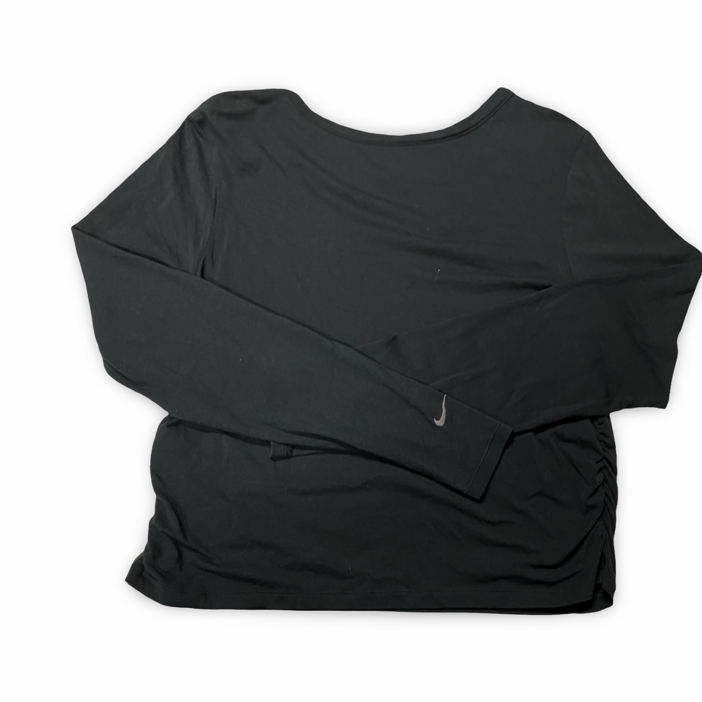 Athletic Top Ls Crewneck By Nike In Black, Size:Xl