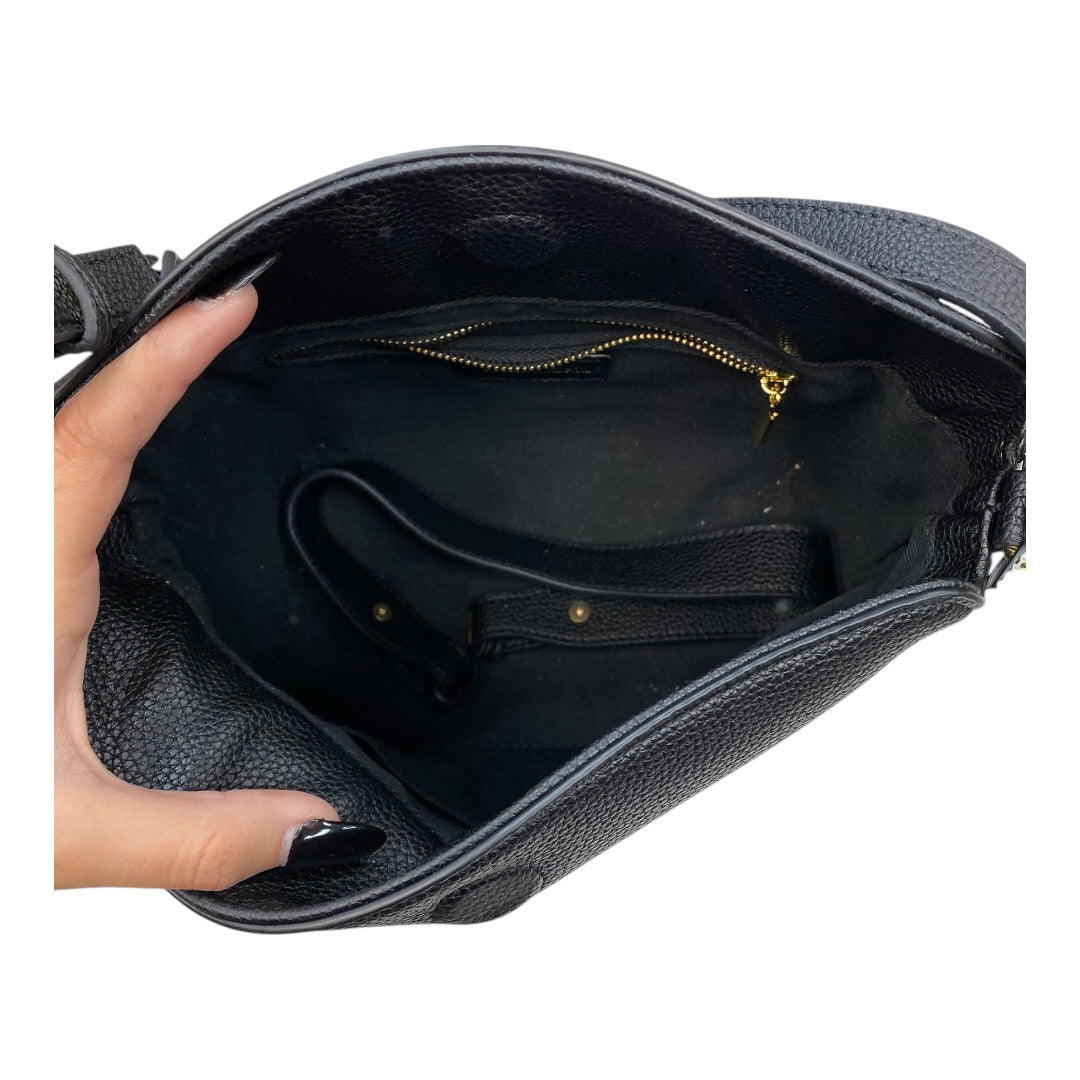 Handbag By queen of material In Black, Size:Small