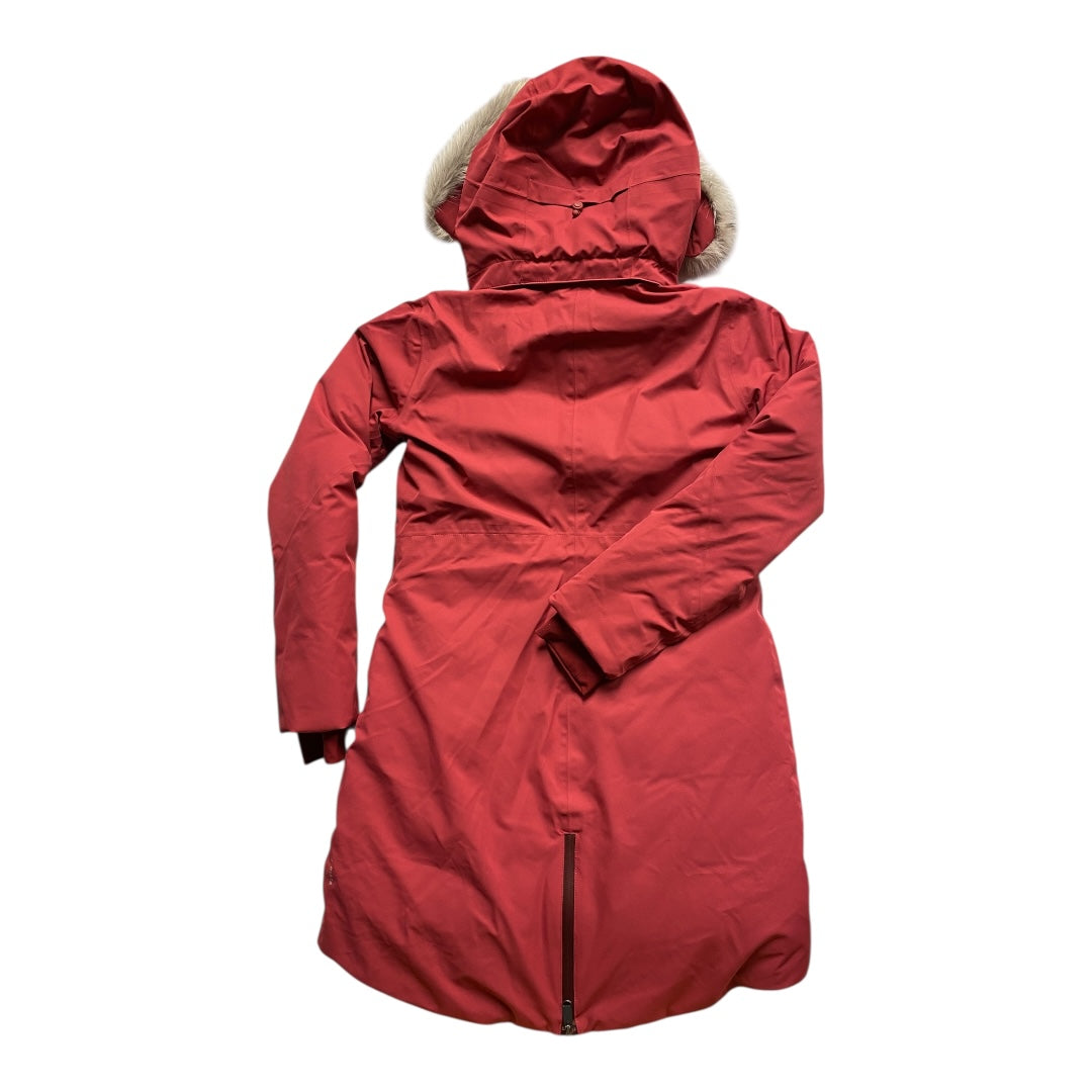 Coat Parka By Athleta In Red, Size:S