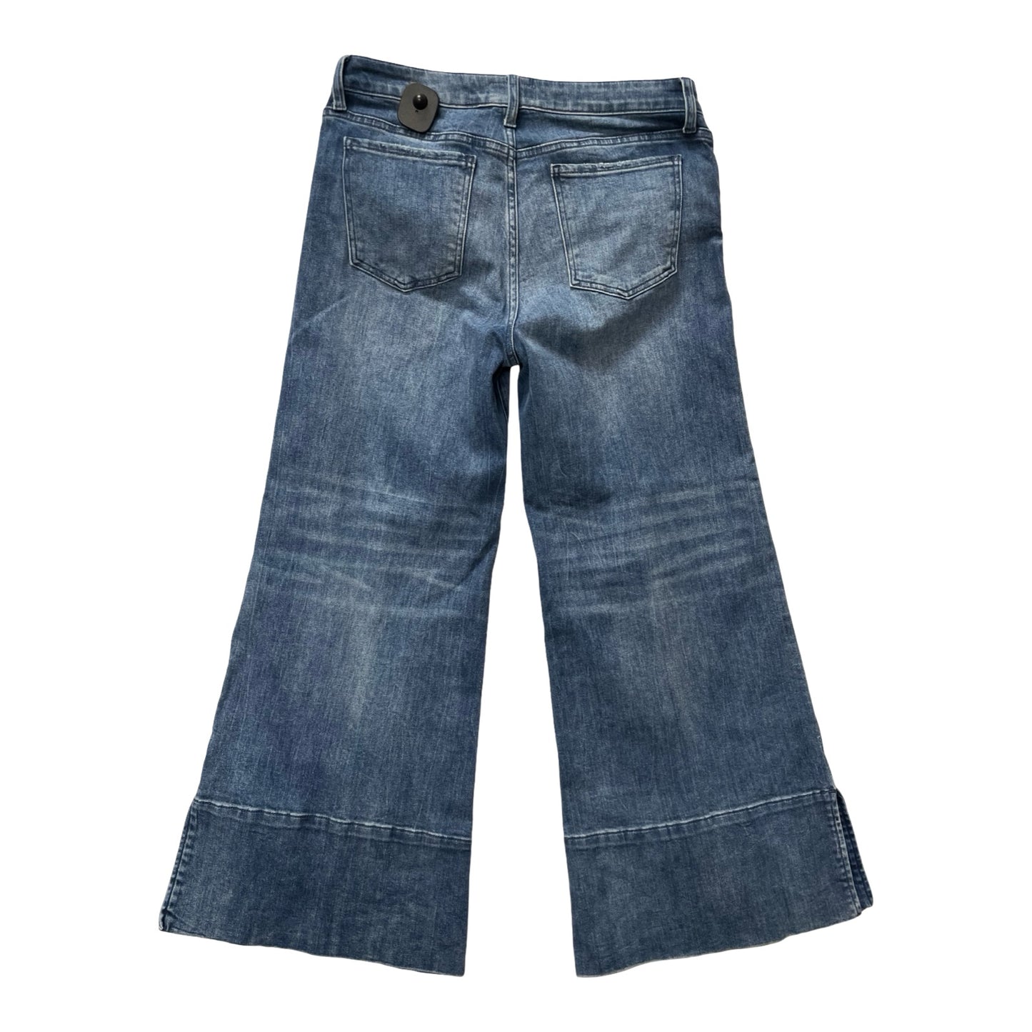 Jeans Wide Leg By Kut In Blue Denim, Size:10