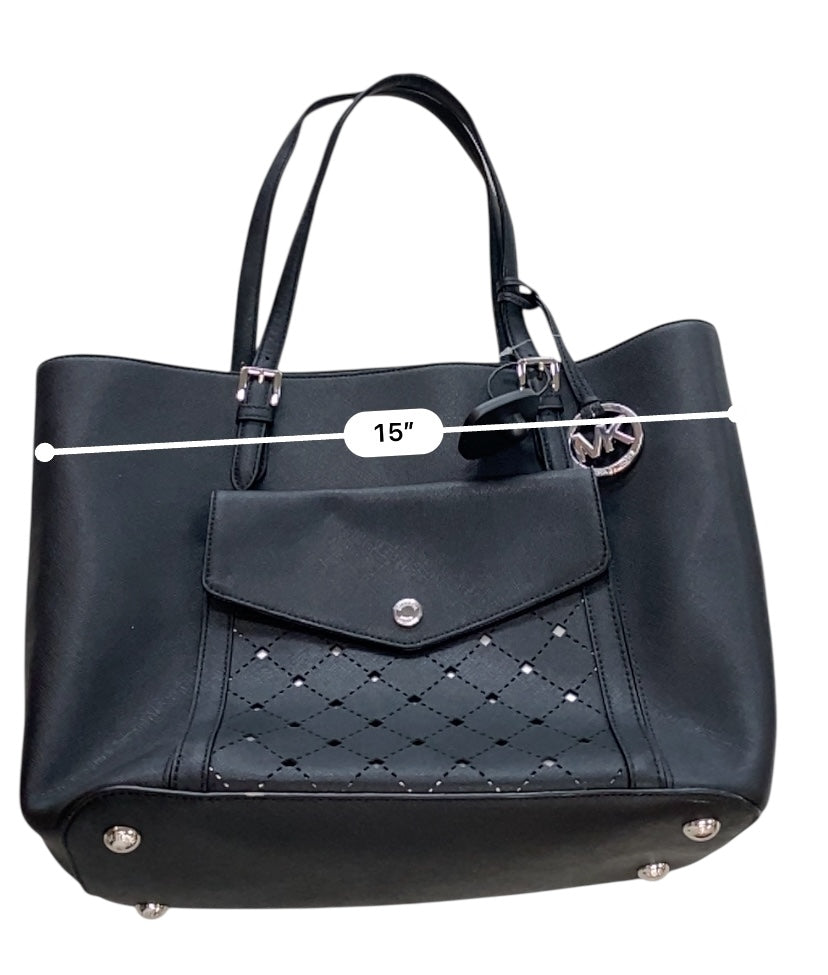 Handbag Designer By Michael Kors In Black, Size:Medium